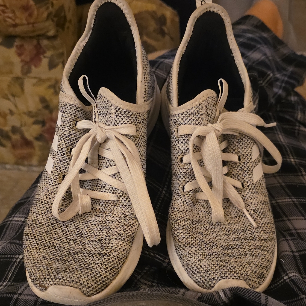 adidas Gray Athletic Shoes